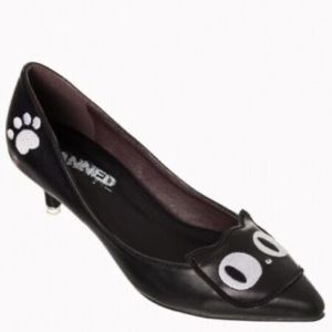 Banned Apparel Retro Vintage Heart Of Gold Kitty Kat Cat Lover 40s